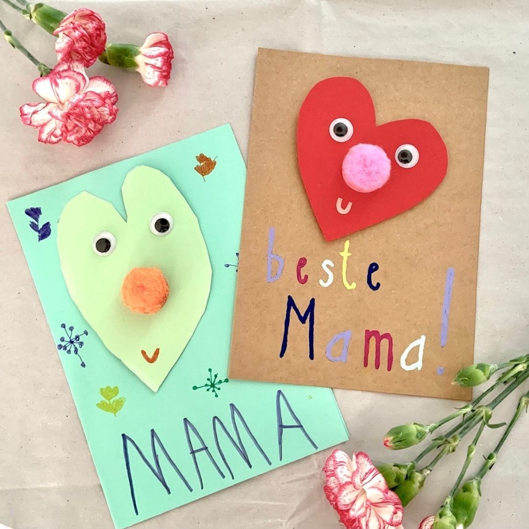 selbstgebastelte Muttertagskarten
