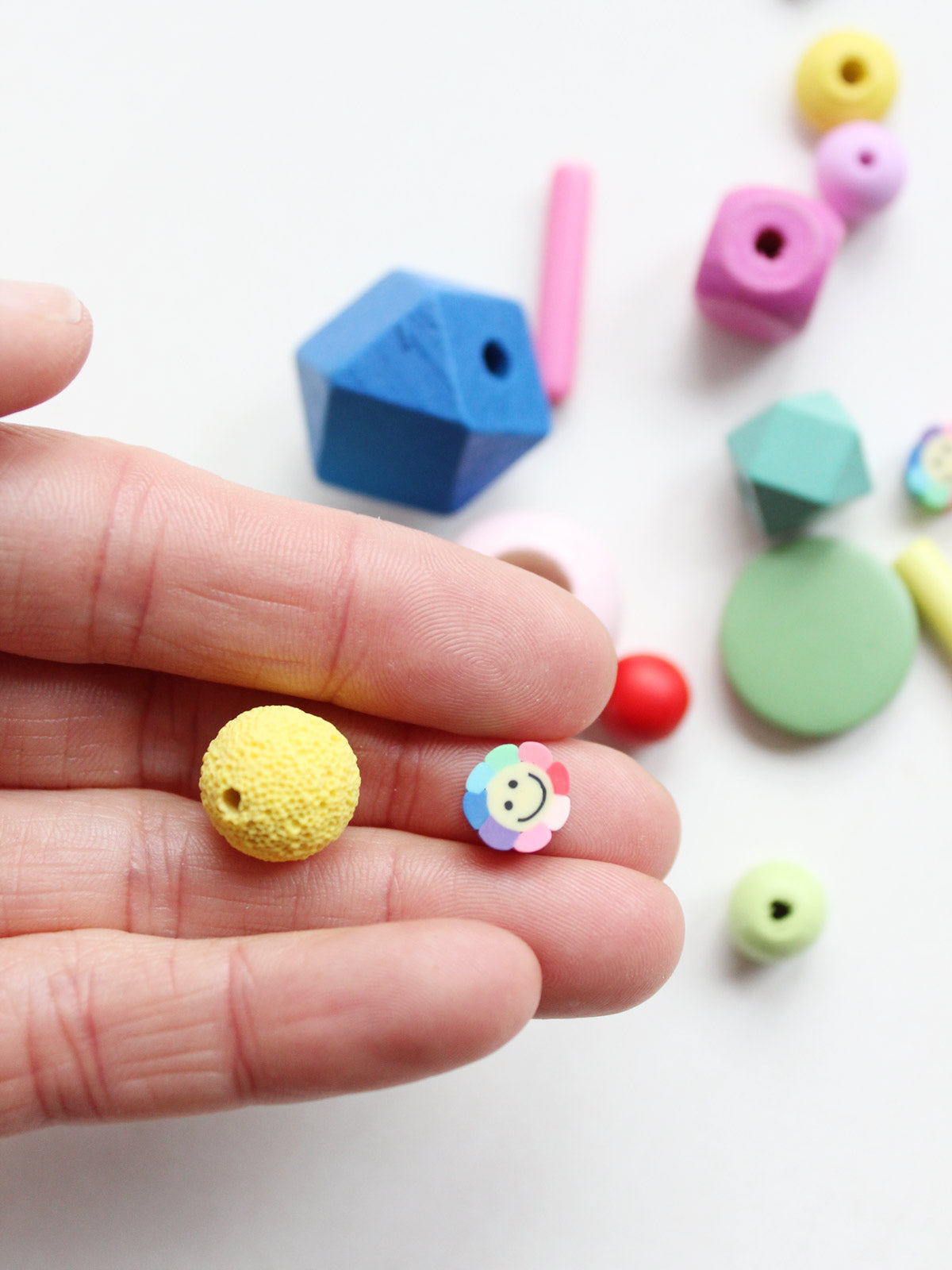 Perlen Set "happy Face"