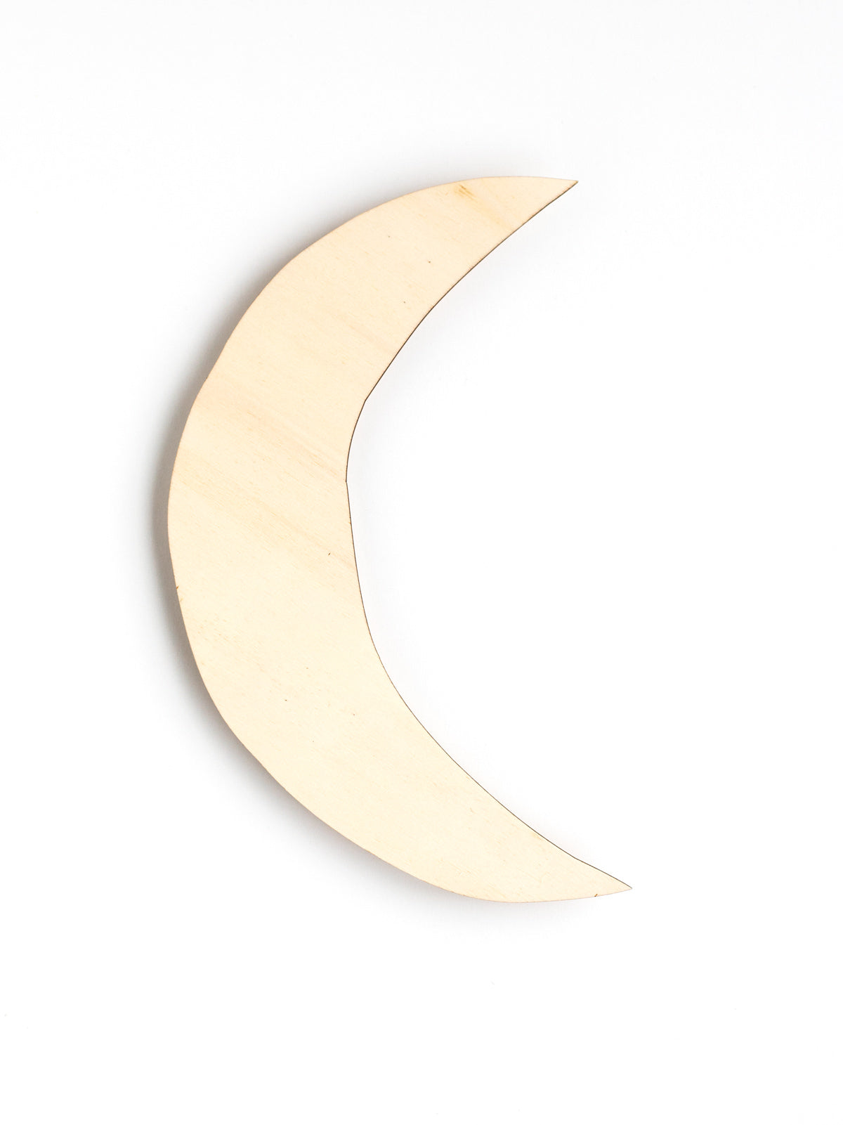 Holz Mond 1 "Natur"