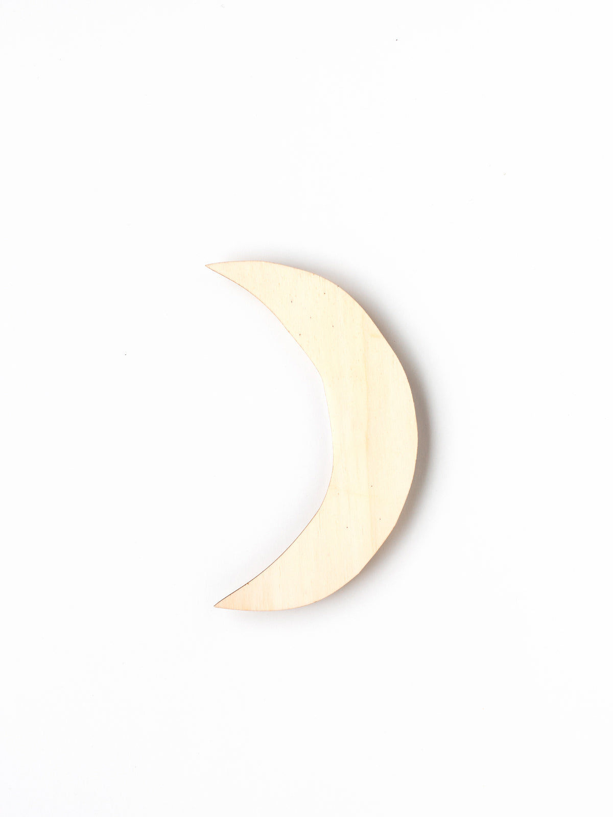 Holz Mond 2 "Natur"