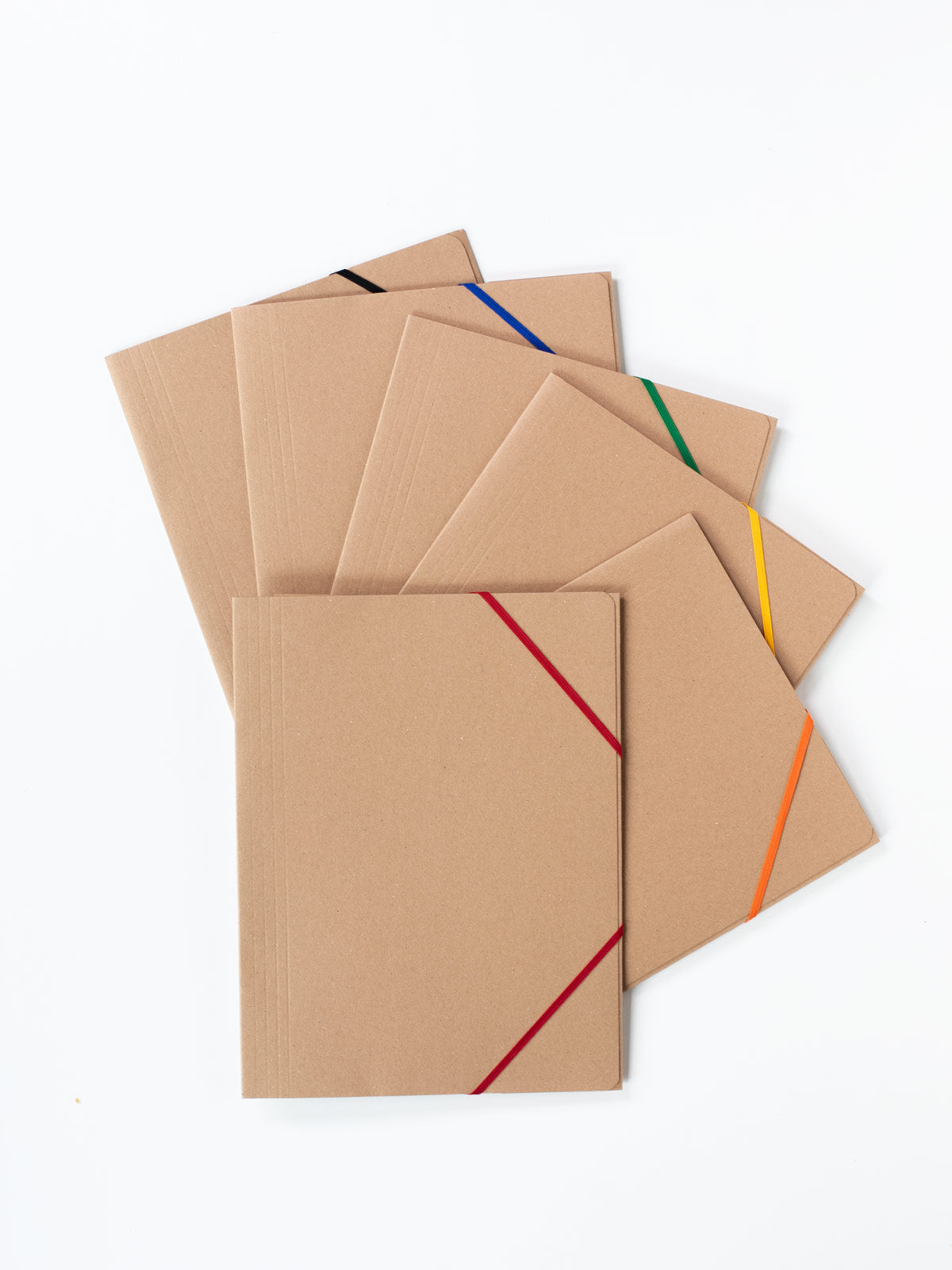 Sammelmappen/Postmappen von Stylex Übersicht aller Gummibandfarben