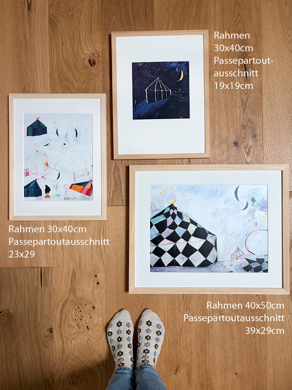 Artprint "Sei der Zirkus" 40x30