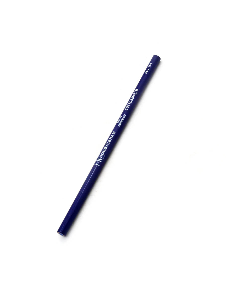 blauer Unterglasurstift von Hobbyceram