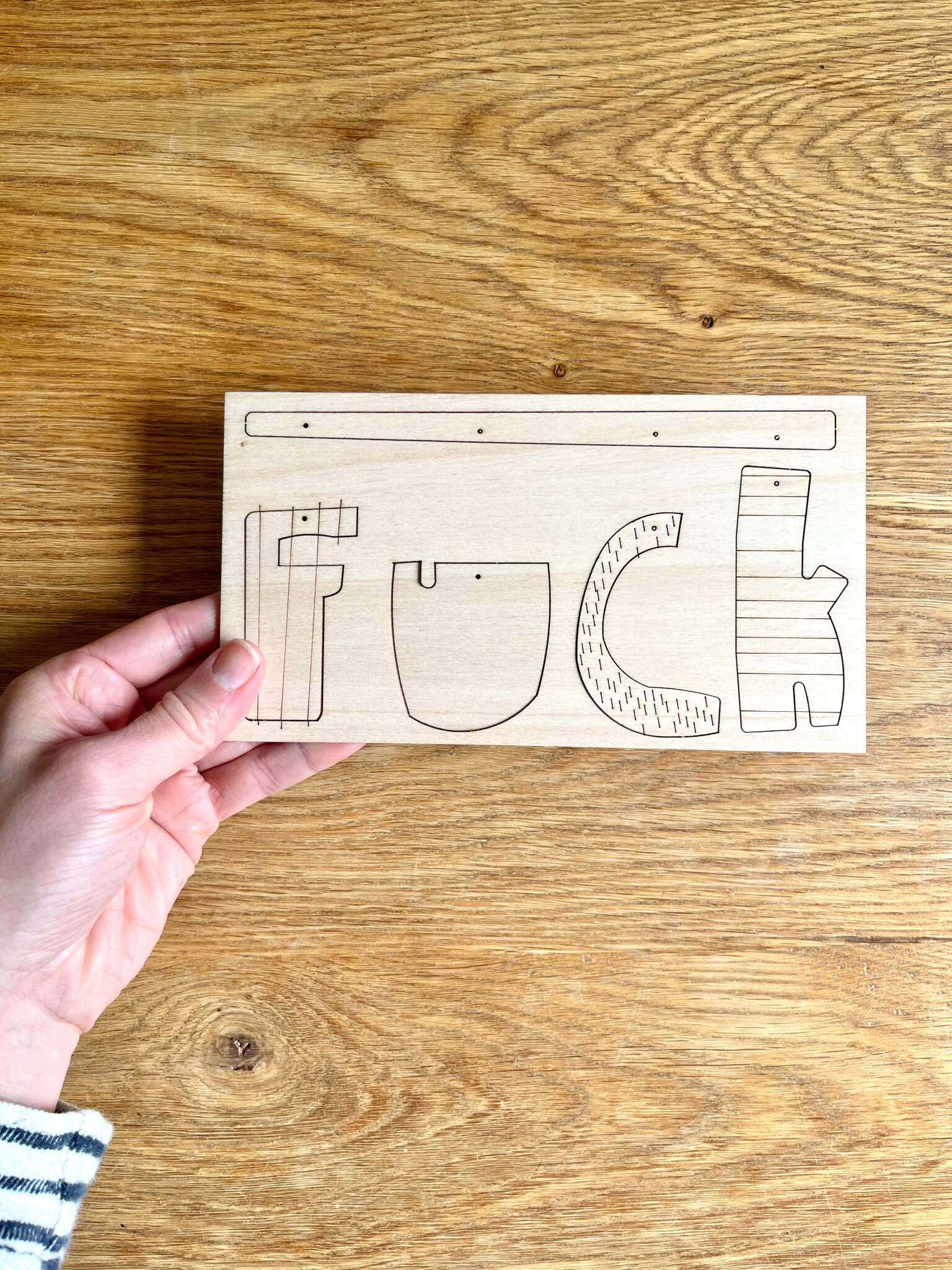DIY Fuck Mobile | zum selbst fädeln