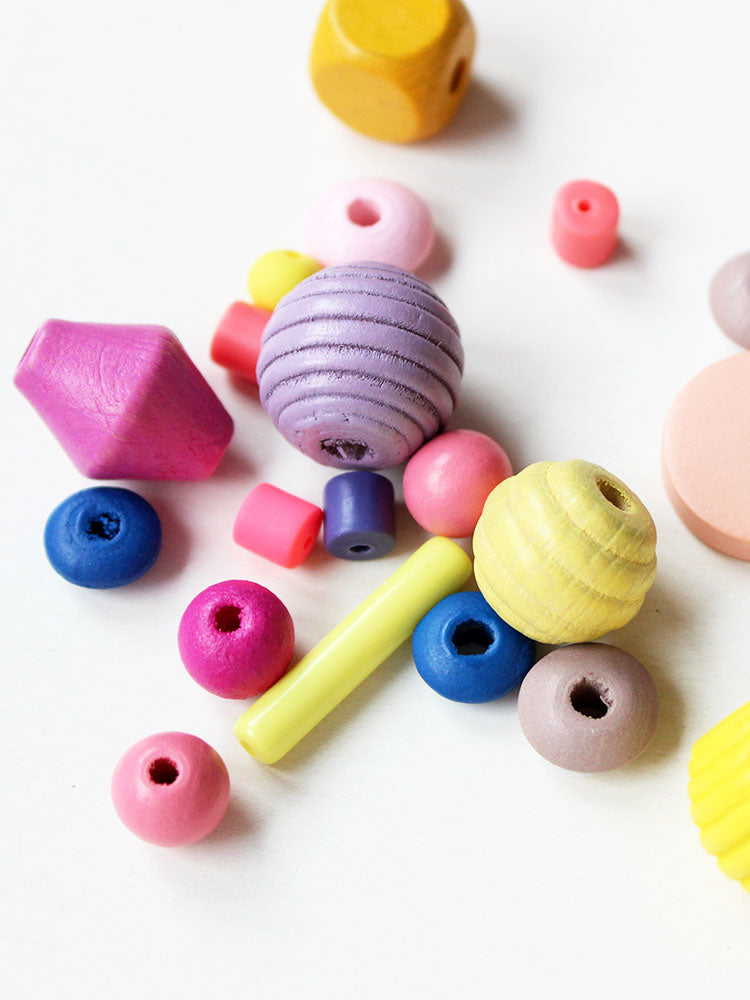 Perlen Set "neon bunt"