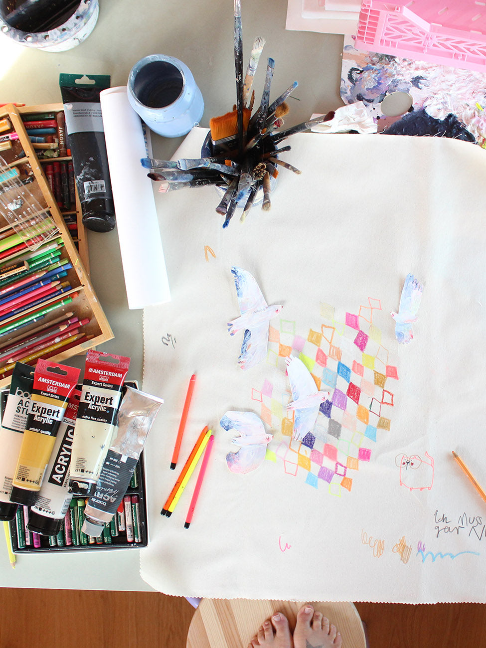 Neon Buntstifte | Fluoreszierend