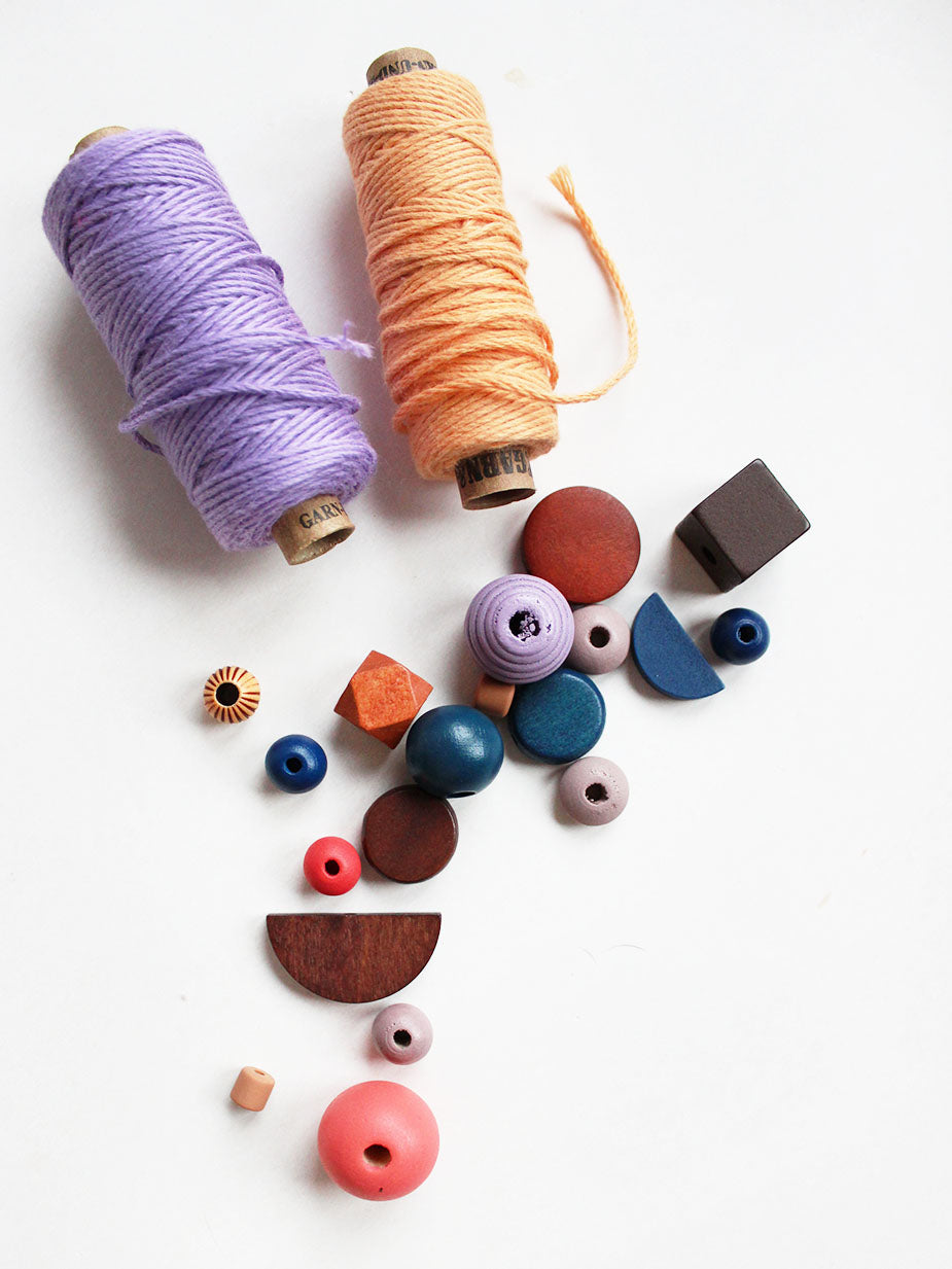 Perlen Set "Spekulatius"