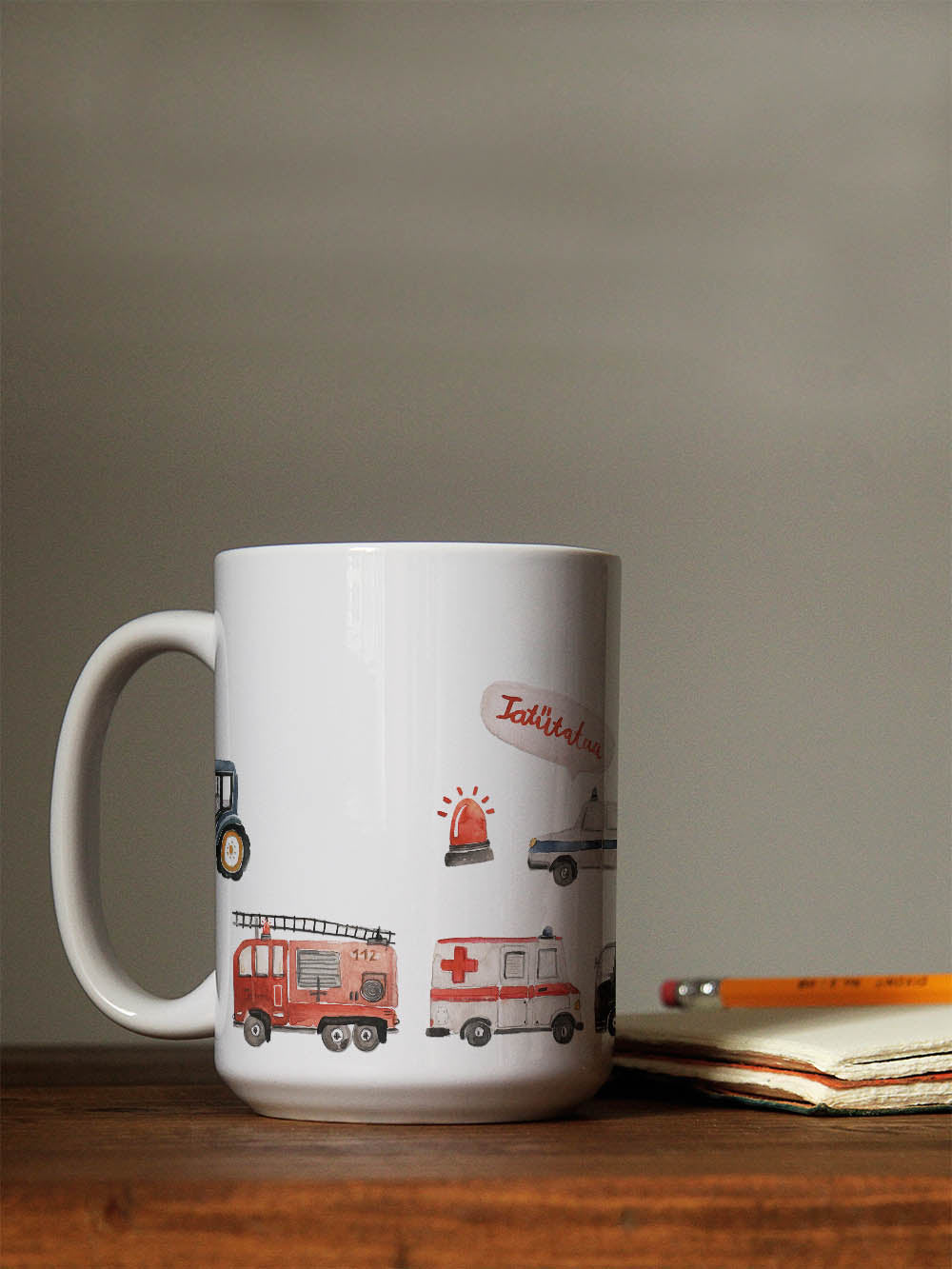 spülmaschinenfeste Sticker "Fahrzeuge" | Pocket Edition