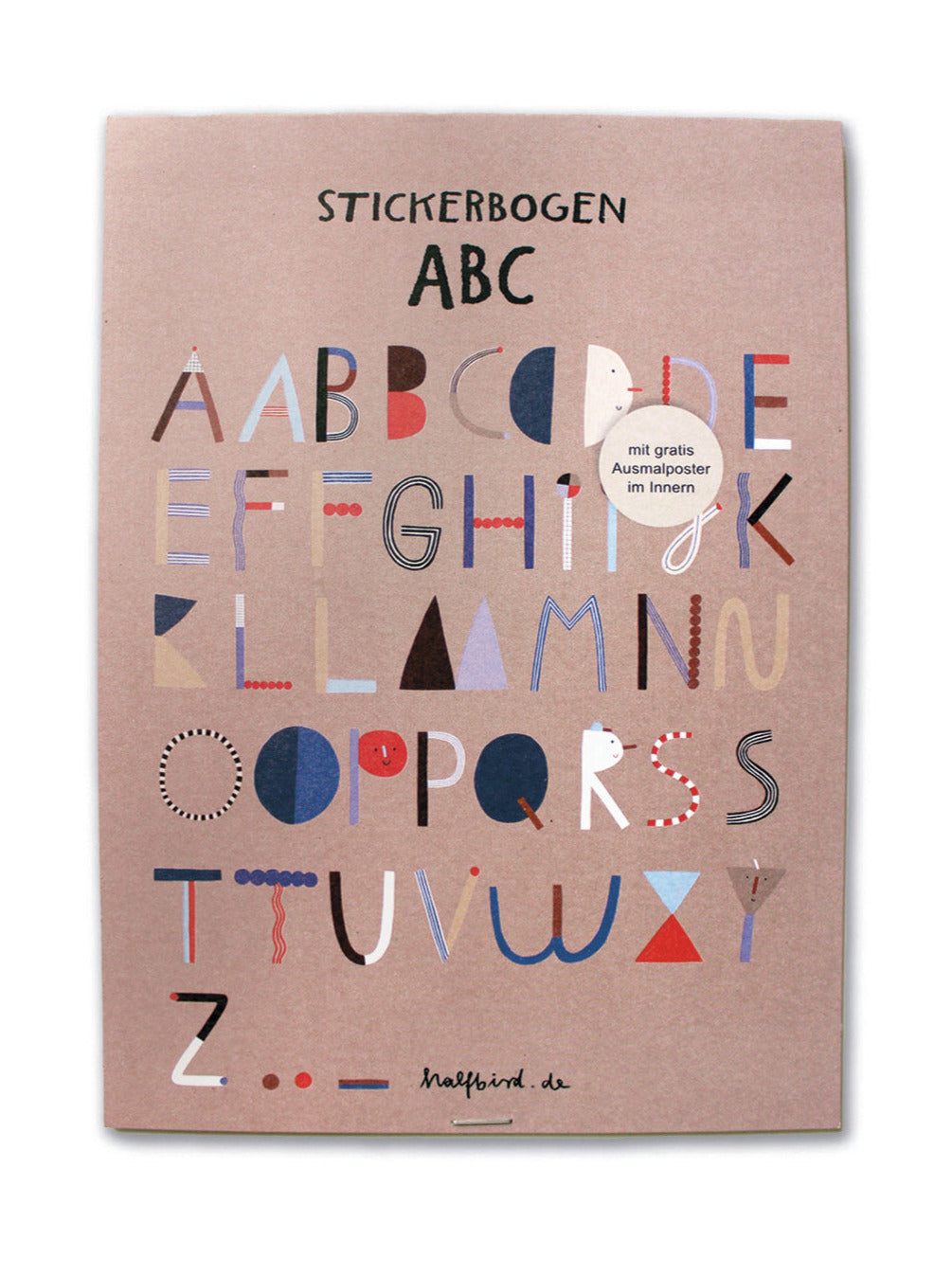 Stickerbogen ABC | Buchstaben Sticker