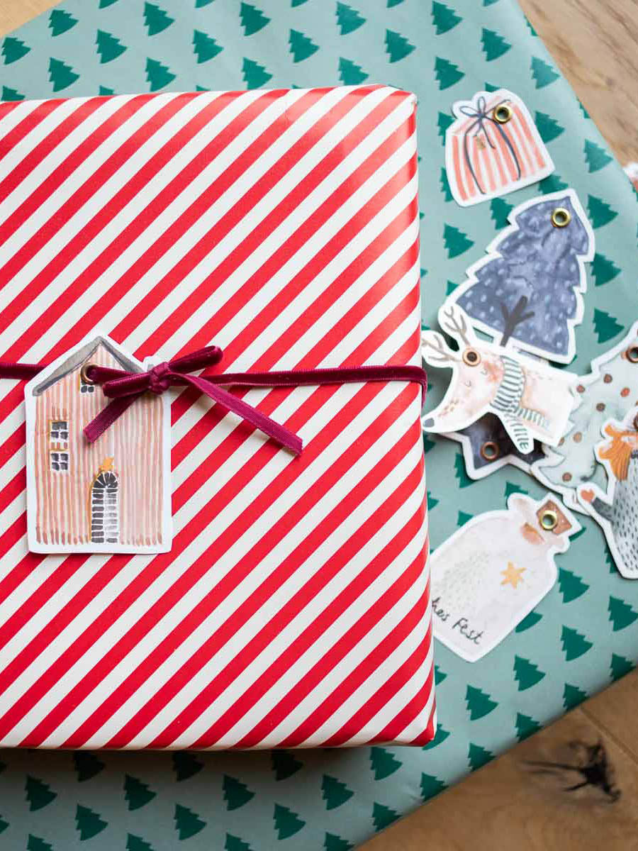 Geschenkanhänger Set "Weihnachten" | DIN A4