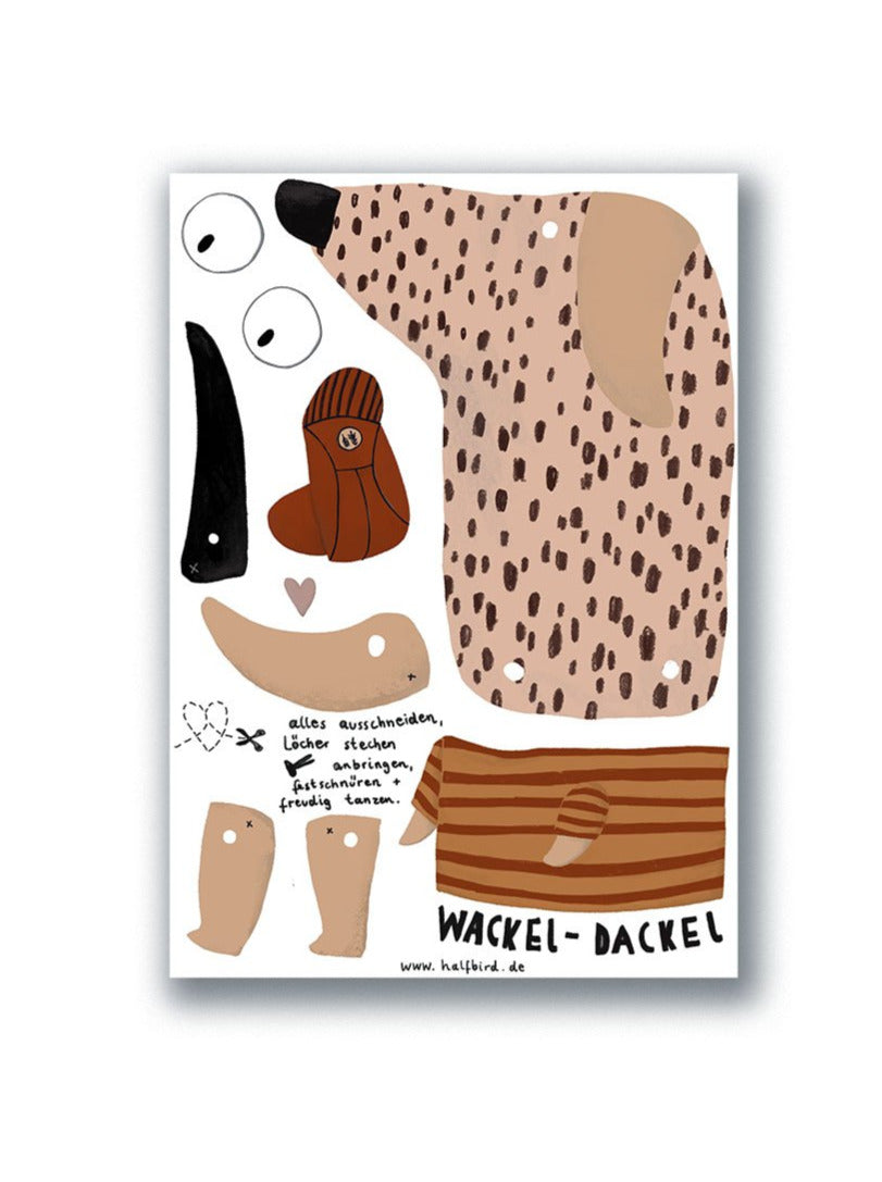 Wackel Dackel' Sticker