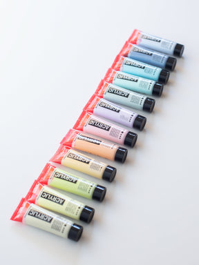 Set Acrylfarben "Pastellliebe" von Halfbird