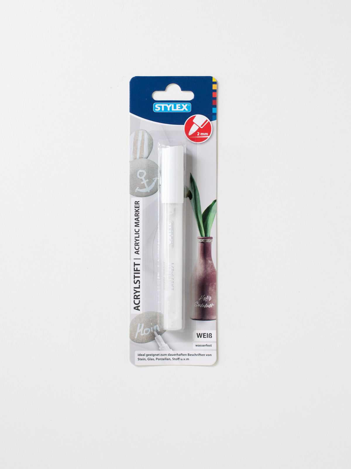Acrylstift weiß von Stylex