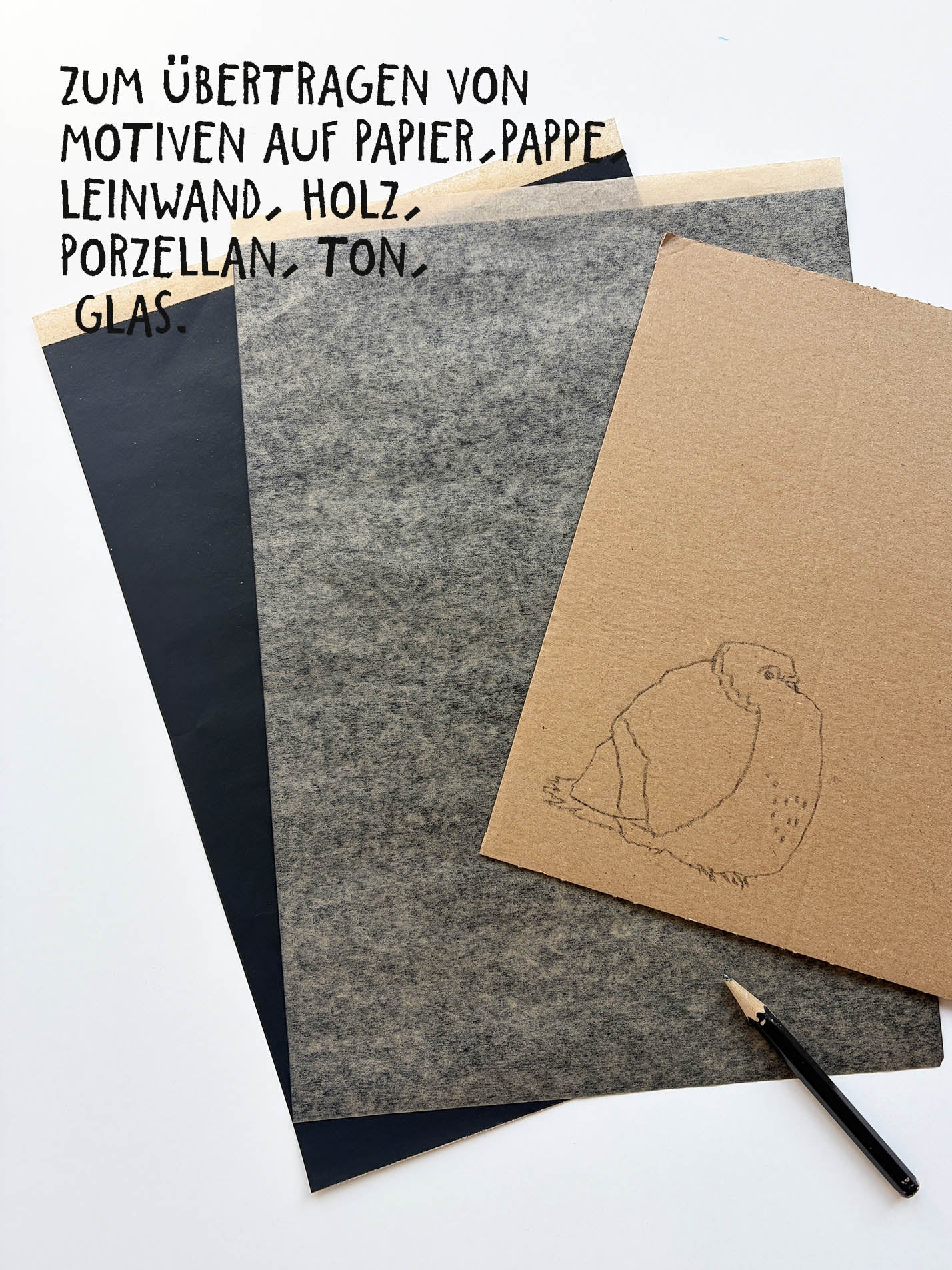 Graphitpapier von Kreul bei Halfbird