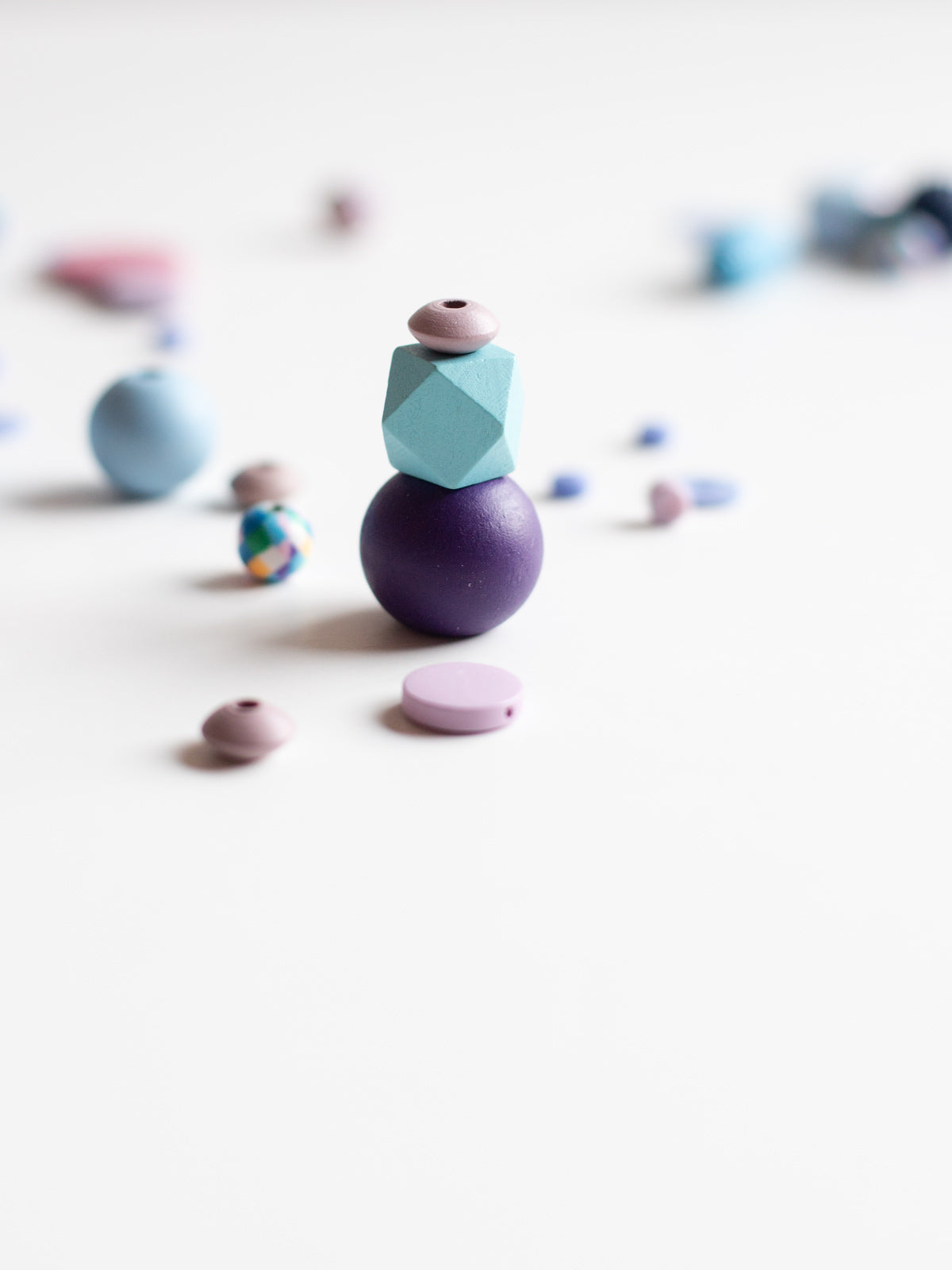 Detail Perlenset Konfetti light von Halfbird 