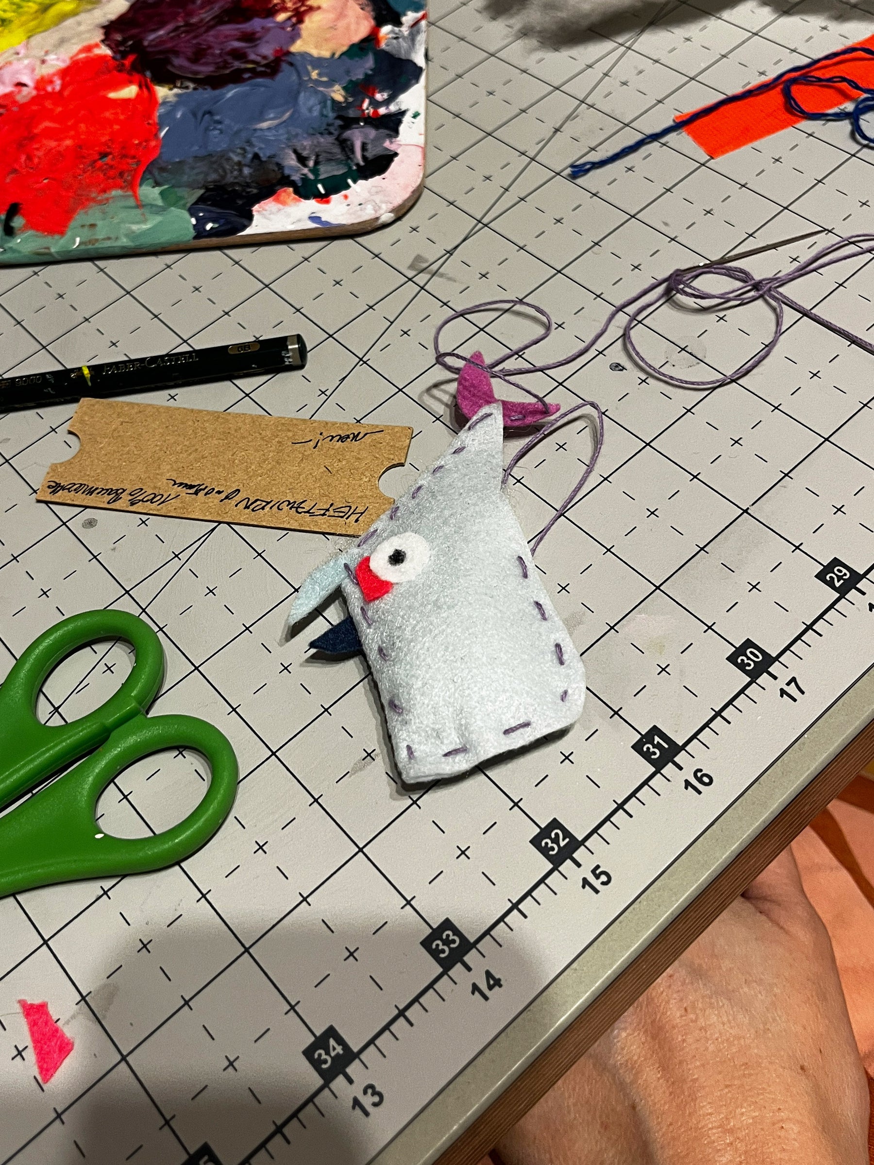 Filz Tiere "wilde Bande" | Bastelvorlage