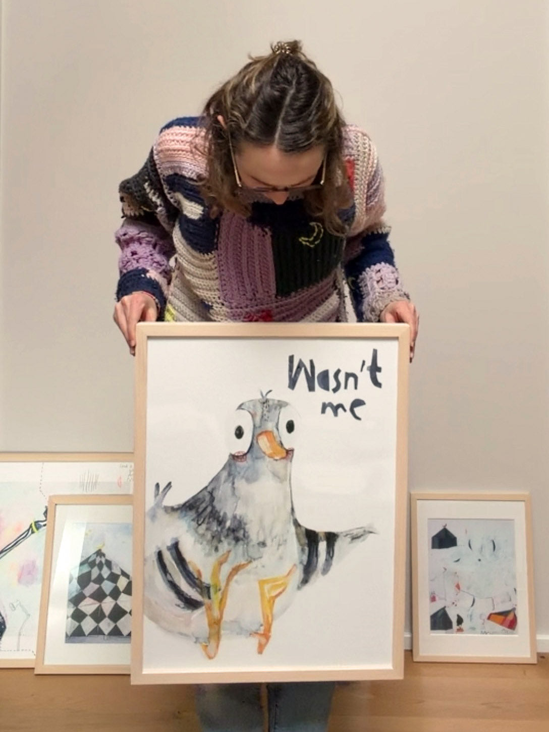 Artprint "Wasn`t me" 45x60