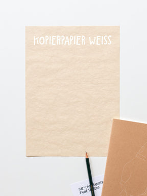 Kopierpapier - zum Übertragen