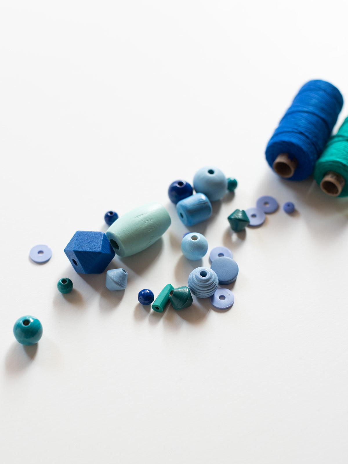 Perlenset "Lagunenblau" von Halfbird