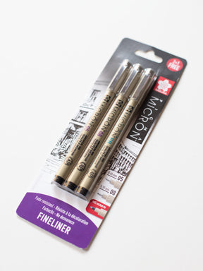 Micron Fineliner bei Halfbird
