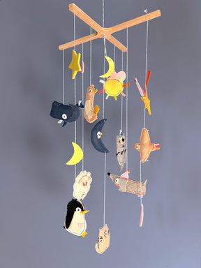 Filz Tiere "wilde Bande" | Bastelvorlage