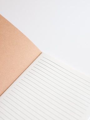 Notizbuch A5 liniert von Halfbird