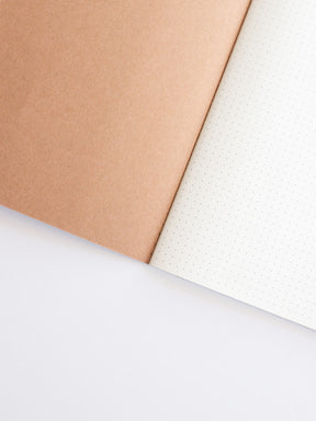 Notizbuch A5 gepunktet von Halfbird