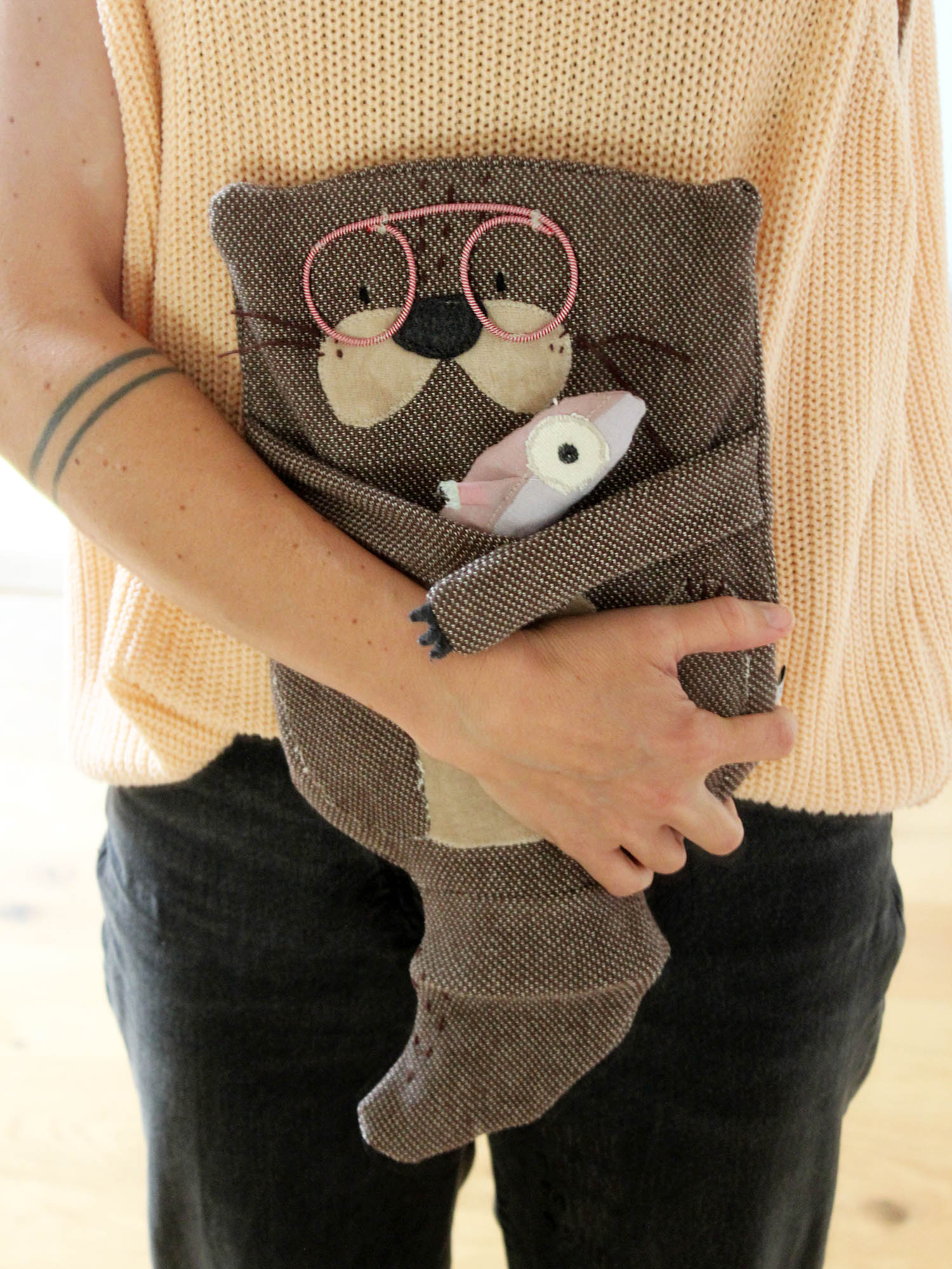 E-Book Otter Otto + Sardine | Wärmflaschenbezug