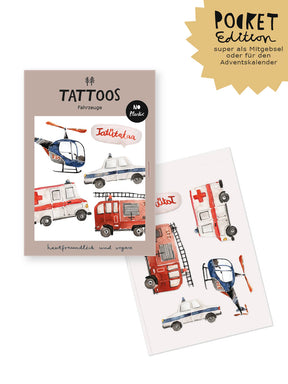 Tattoos "Fahrzeuge" | Pocket Edition