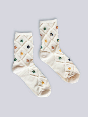 Socken "Cottage Blumen"