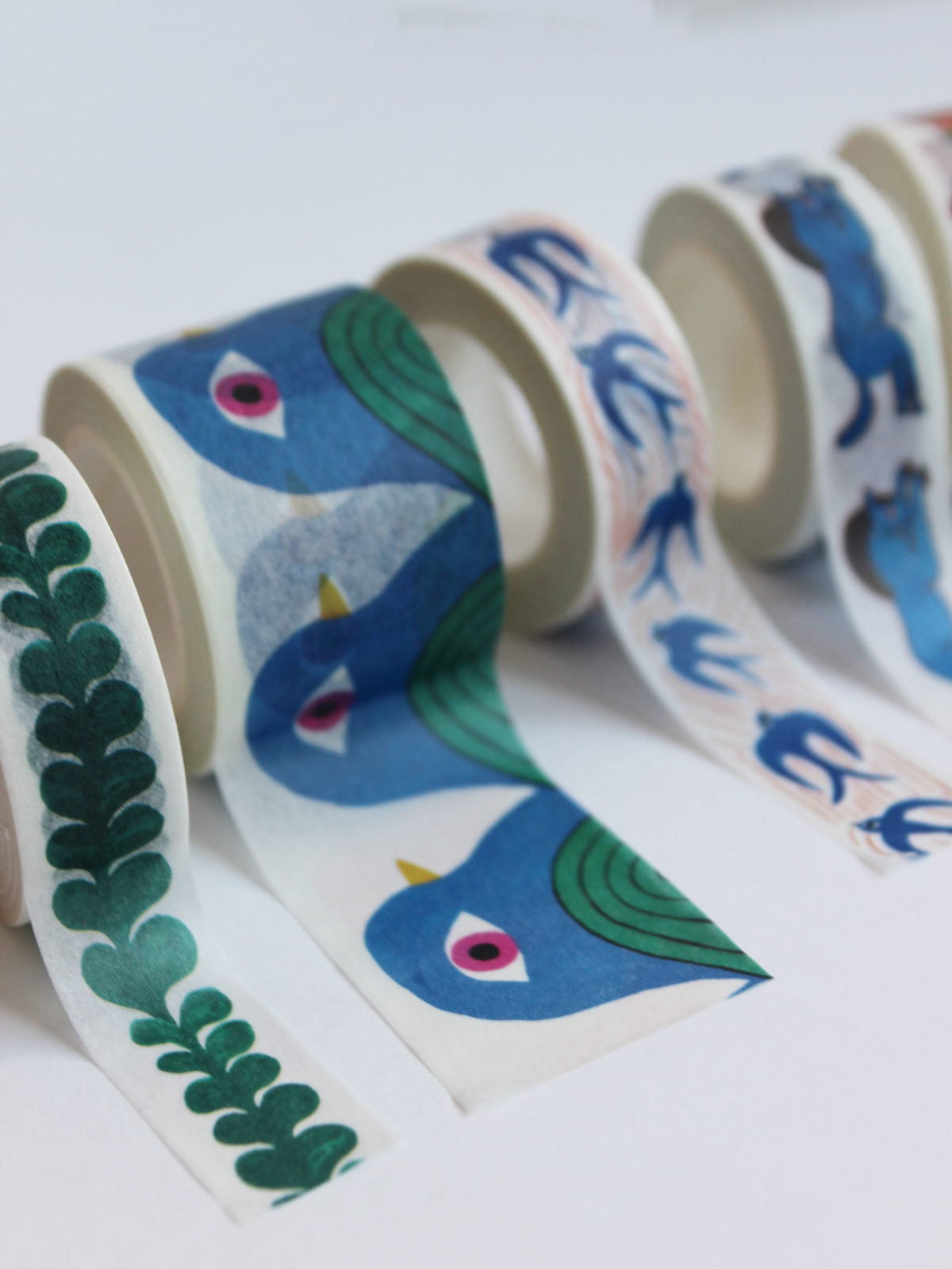 Detail Washi Tape Set  Midsommar Magic von Rico bei Halfbird 