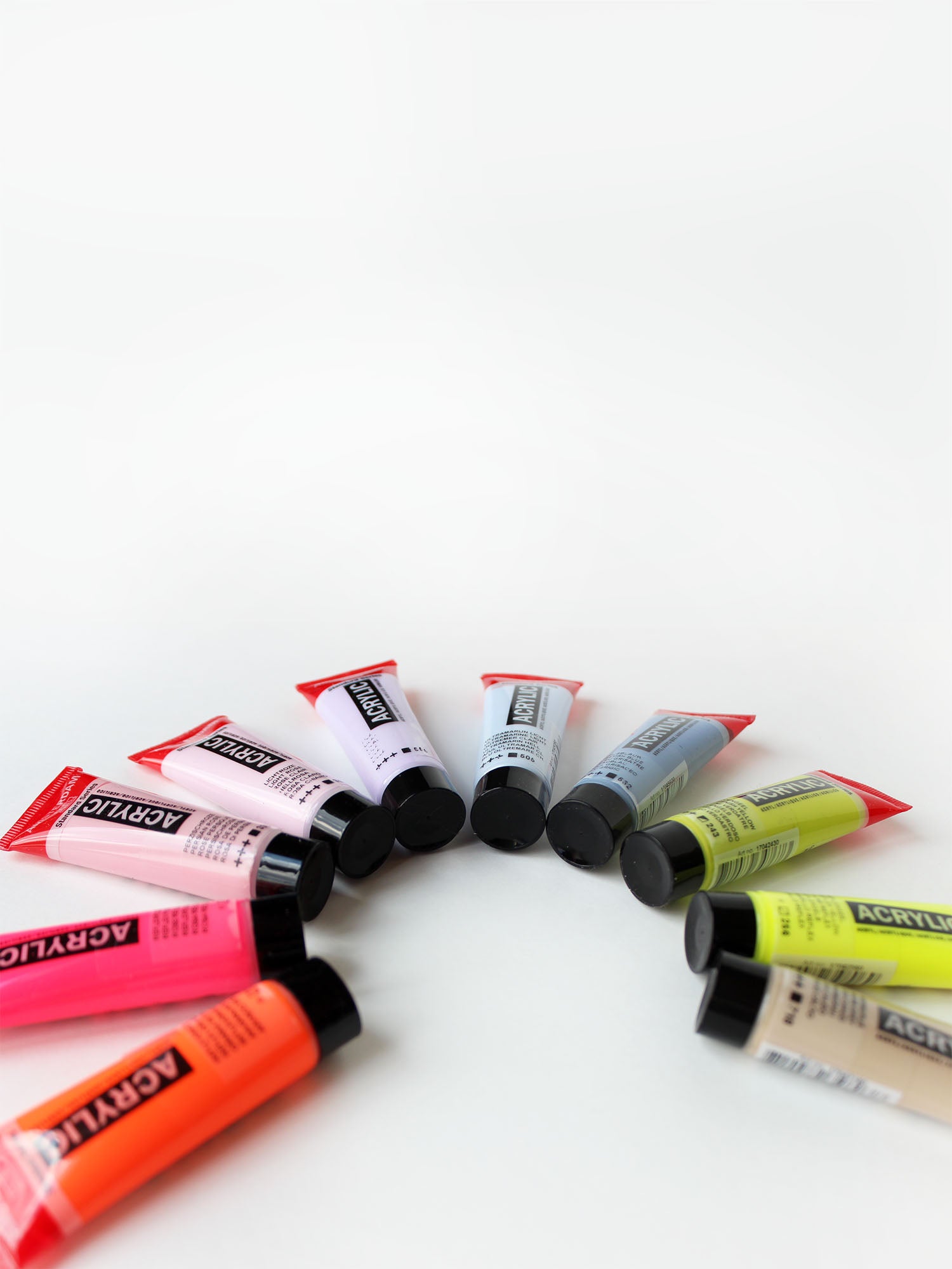 Acrylfarbe Set "Neon" | 3x20ml