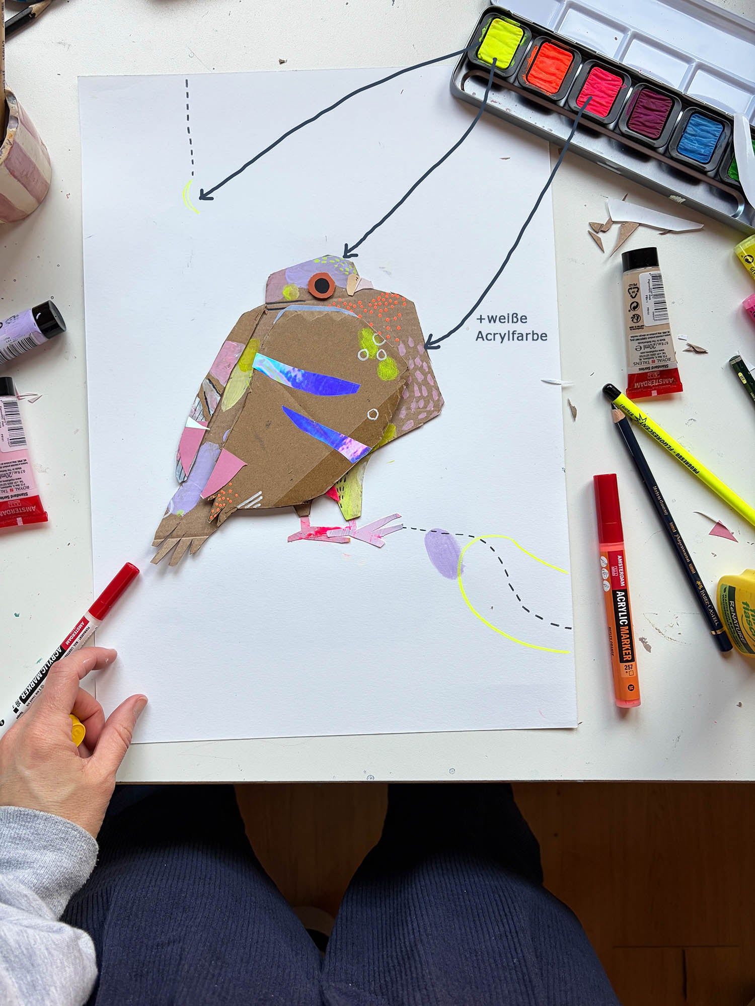 Aquarellfarben - Neon FINETEC