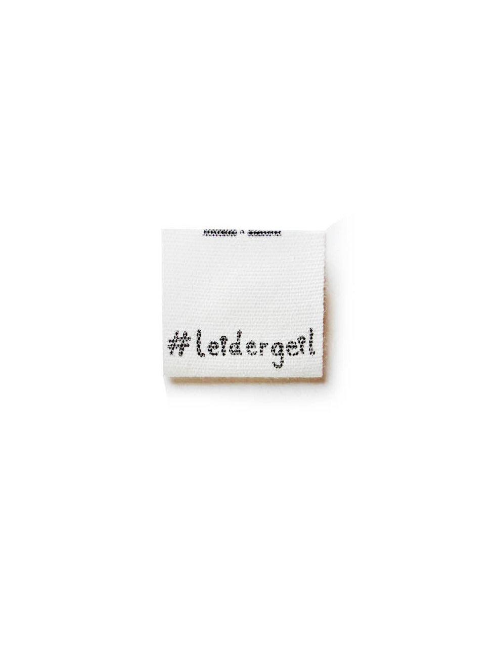 Etikett #leidergeil |5er Set Biobaumwolle bedruckt
