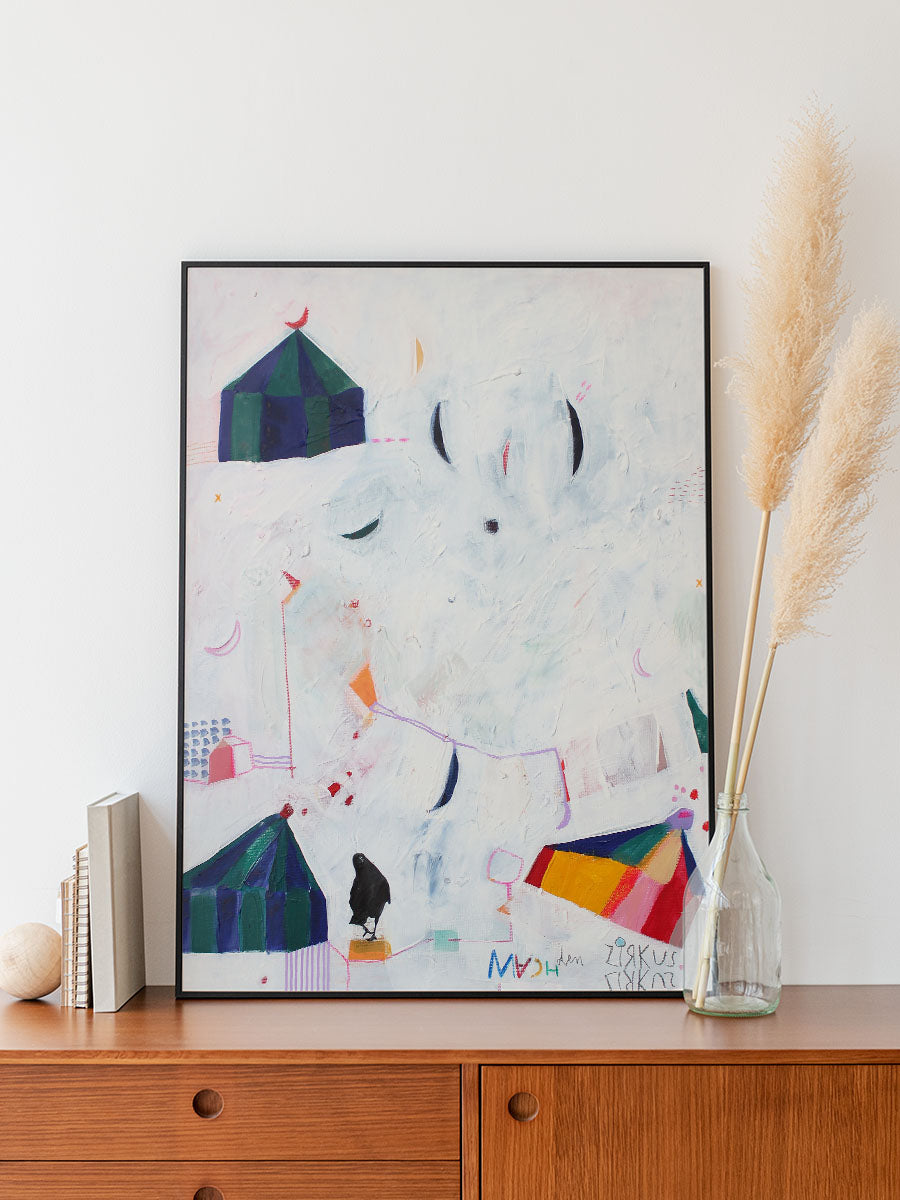 Mock Up Art Print Zirkus 02/2026 Halfbird