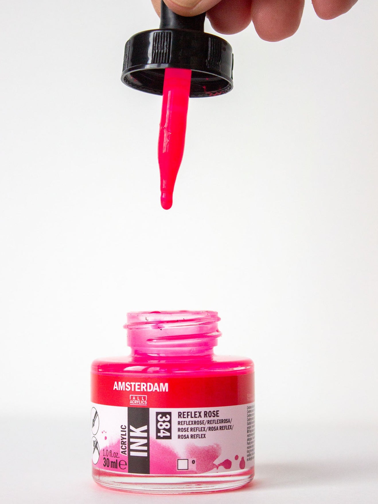 Neontinte pink von Amsterdam bei Halfbird