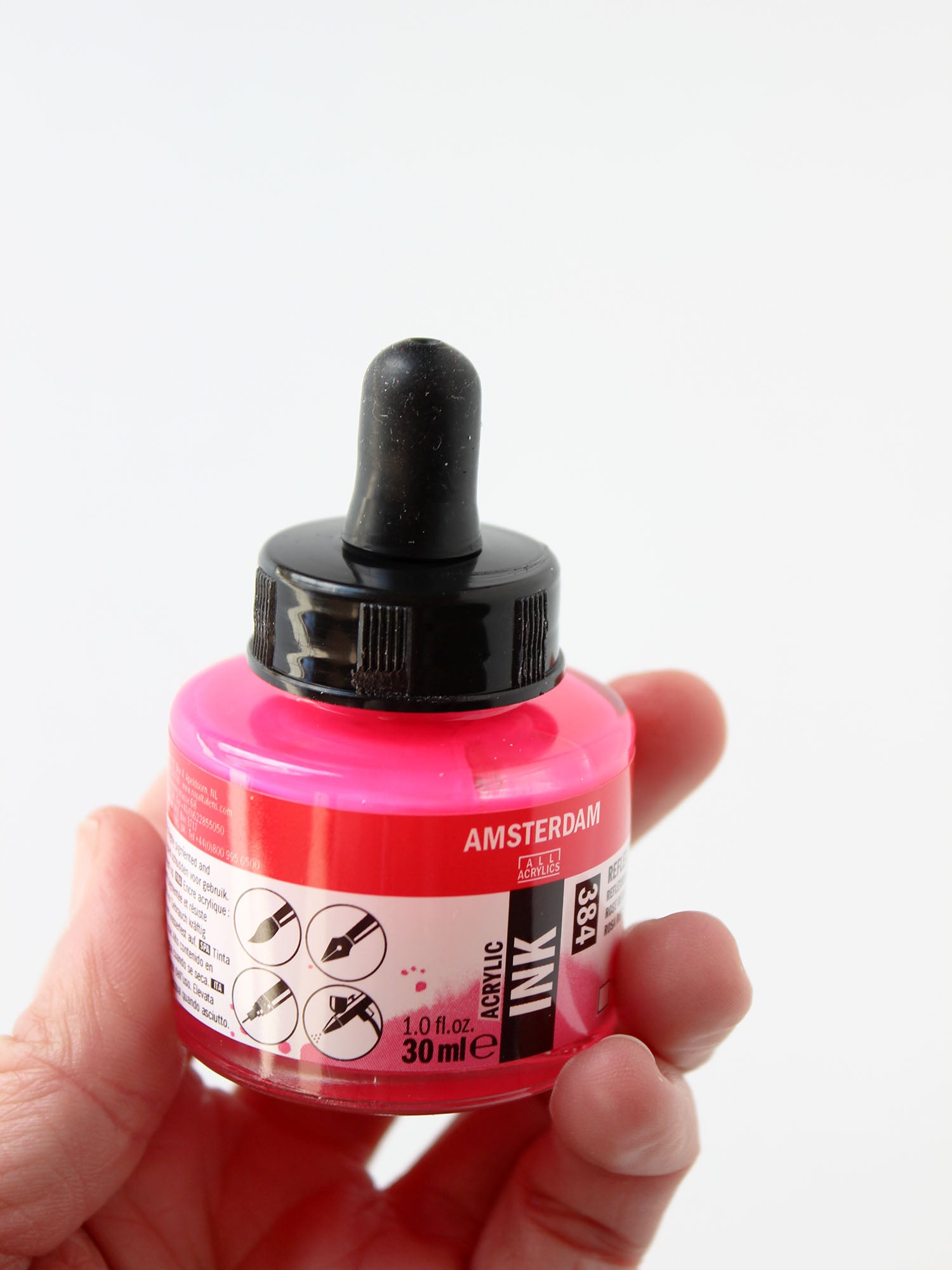 Neontinte in pink von Amsterdam bei Halfbird