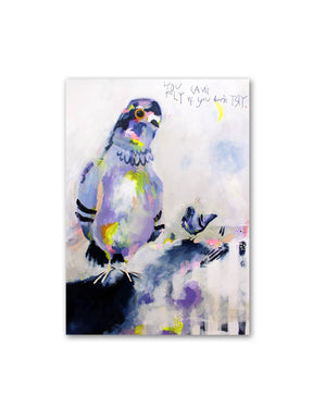 Postkarte You can fly von Halfbird