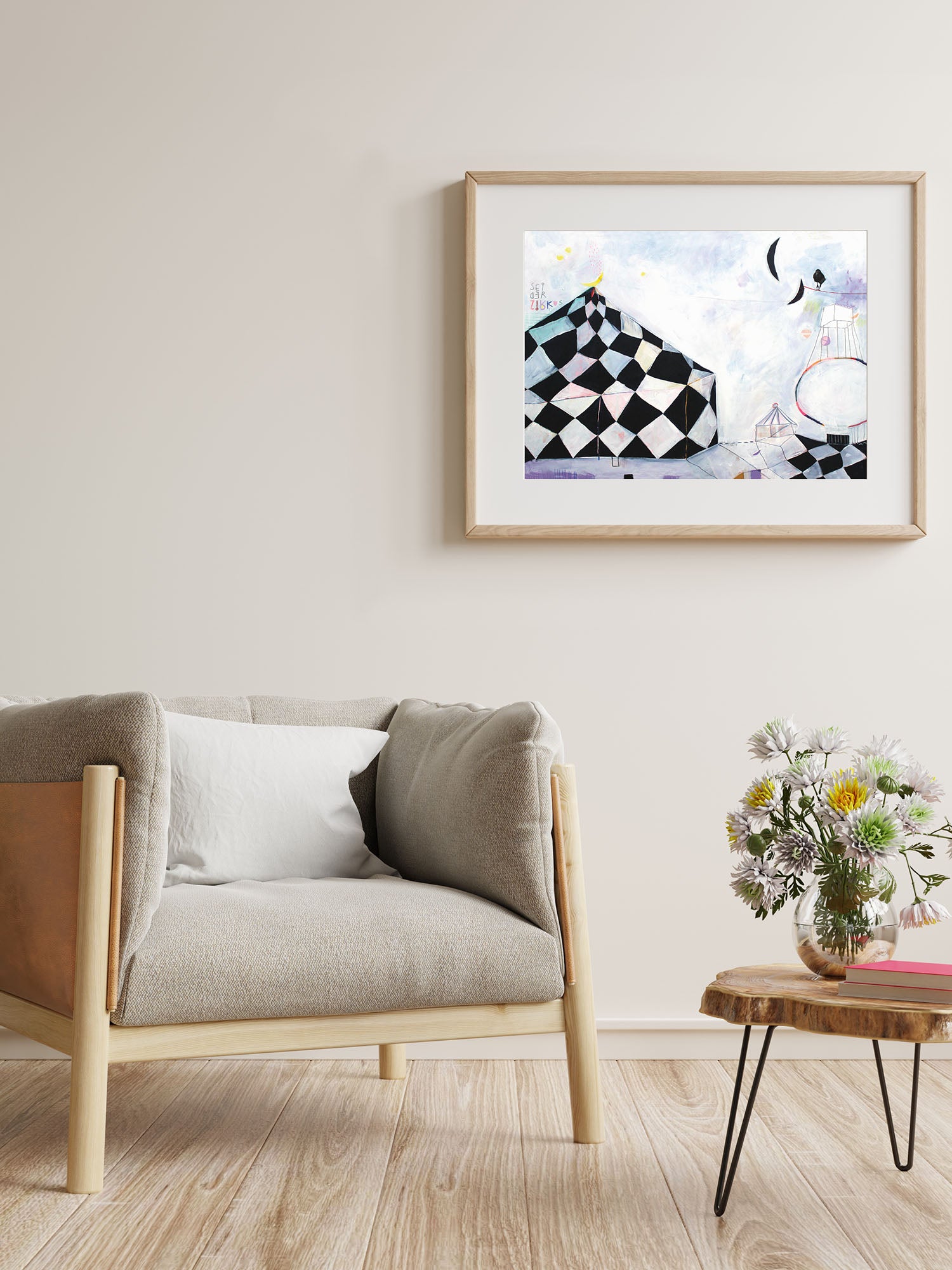 Mock Up Art Print Zirkus 02/2026 Halfbird