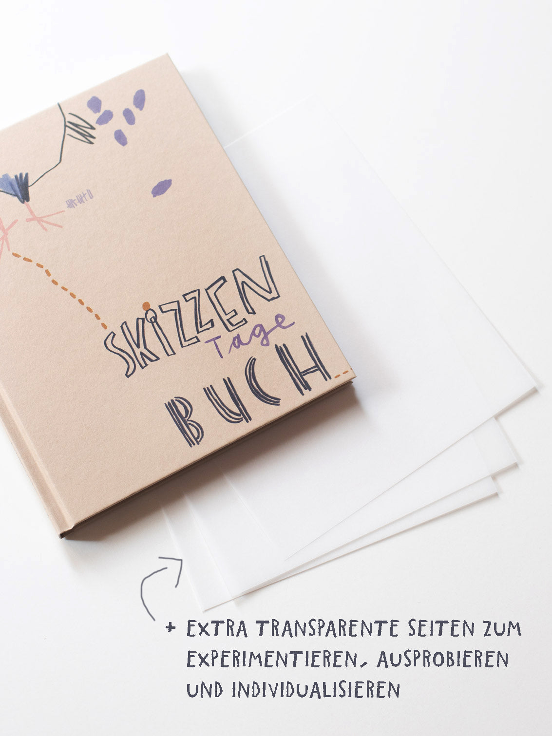 Skizzenbuch Detail von Halfbird