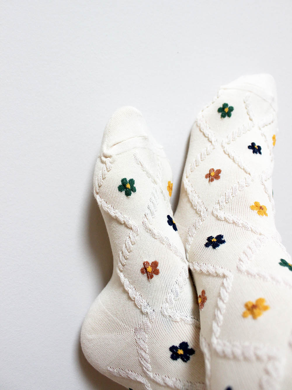 Socken "Cottage Blumen"