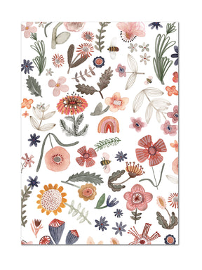 Kunstdruck "Blumen" | DIN A4