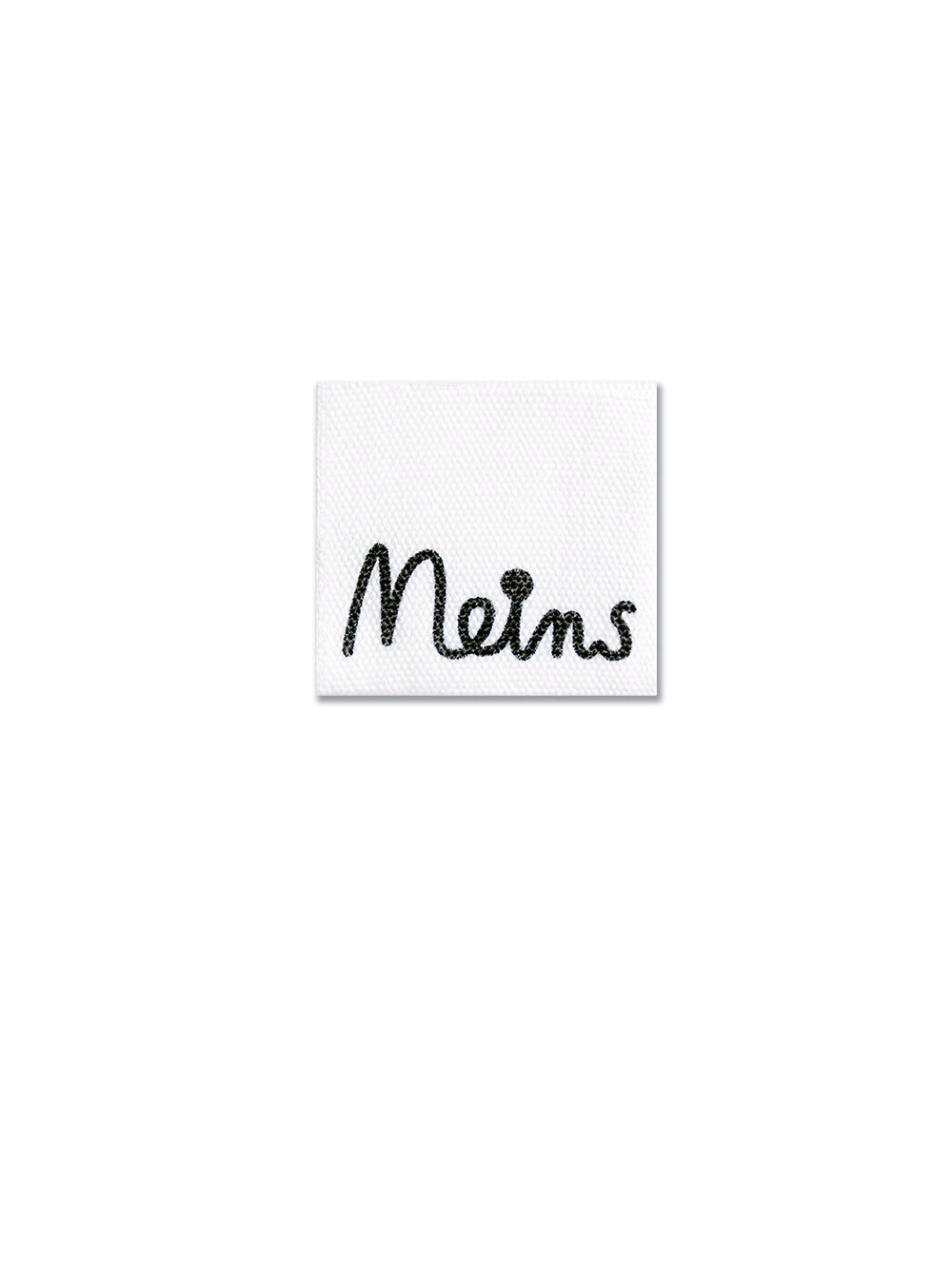 Etikett Meins |3er Set Biobaumwolle