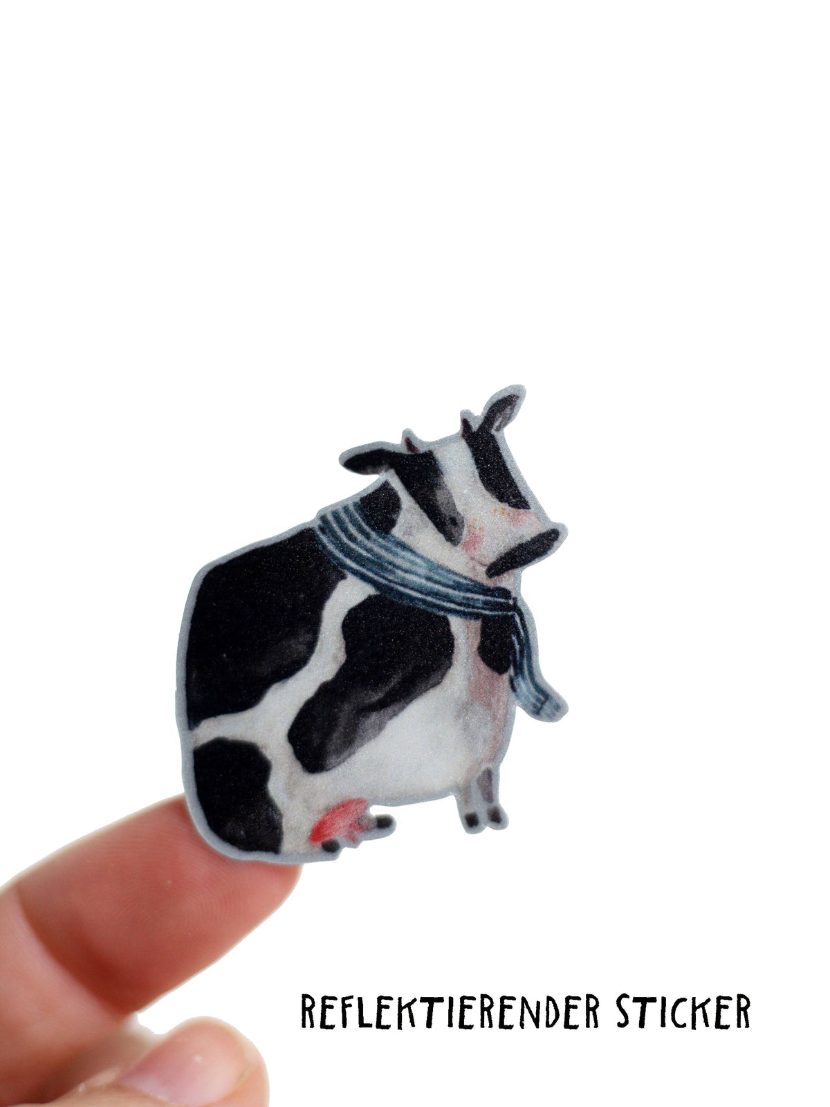 Reflektierender Sticker "Kuh" | 3er Set